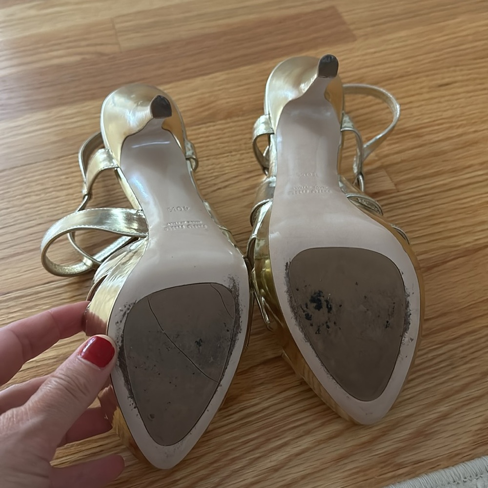 Great Quality Authentic Miu Miu Platform Stiletto… - image 4